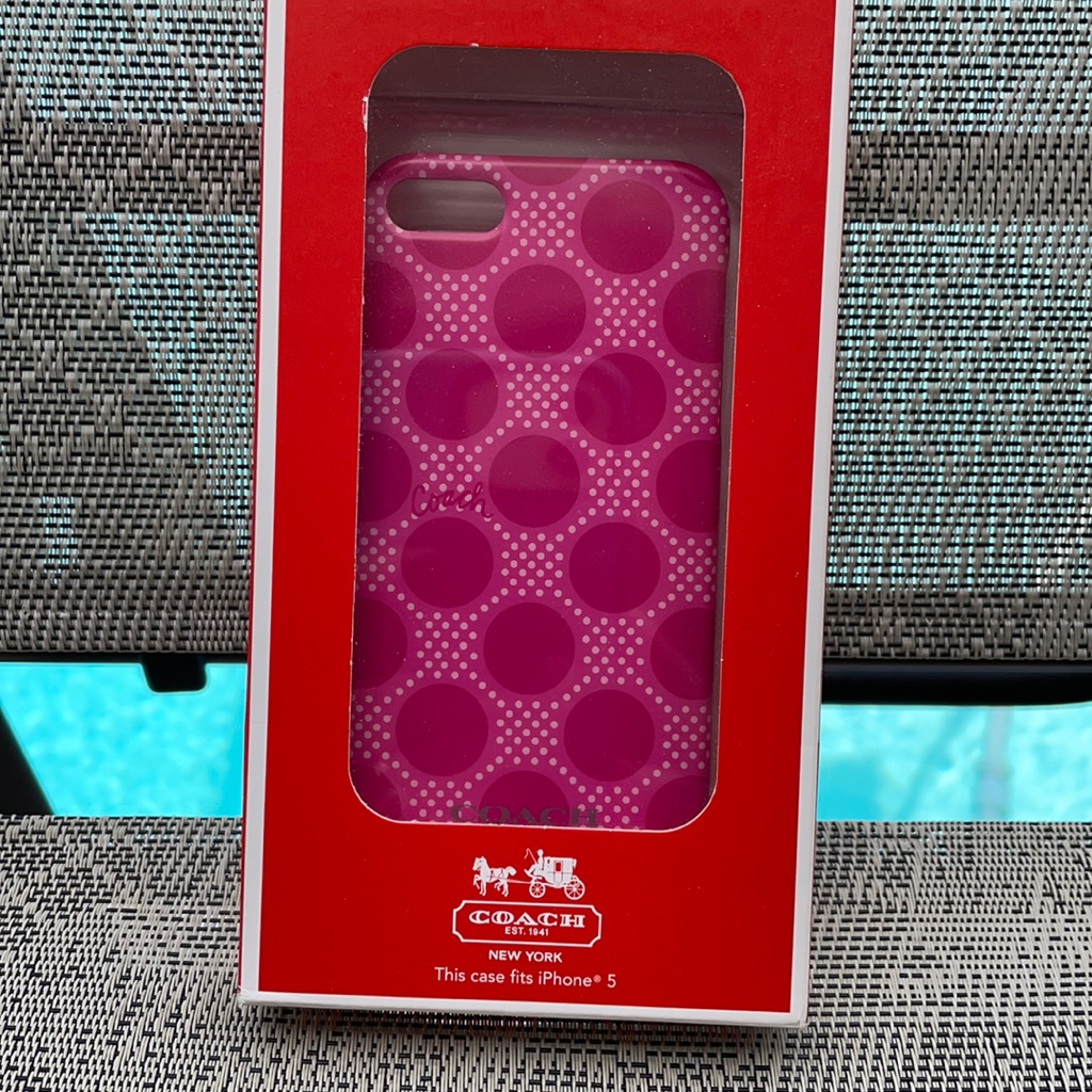 Coach Iphone 5 Phone Case